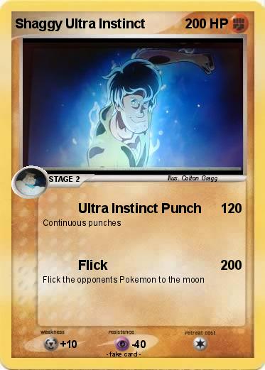 Pokemon Shaggy Ultra Instinct