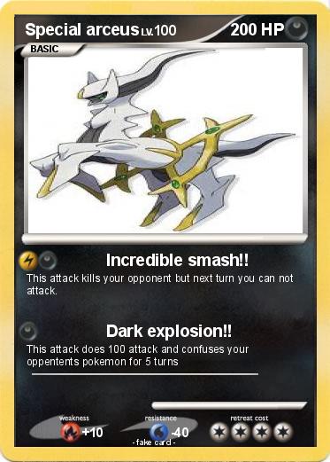 Pokemon Special arceus