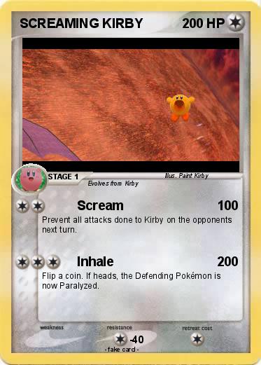 Pokemon SCREAMING KIRBY