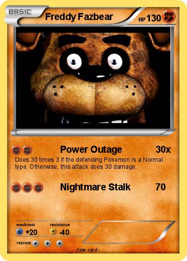 Pokemon Freddy Fazbear