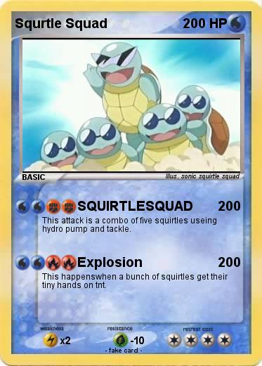 Pokemon Squrtle Squad