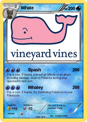 Pokemon Whale