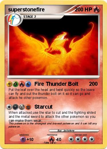 Pokemon superstonefire