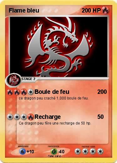 Pokemon Flame bleu