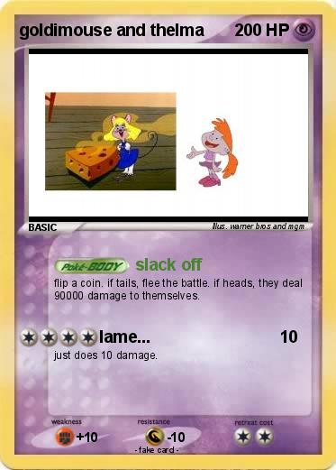 Pokemon goldimouse and thelma