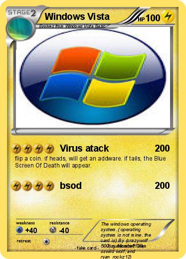 Pokemon Windows Vista