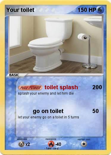 Pokemon Your toilet