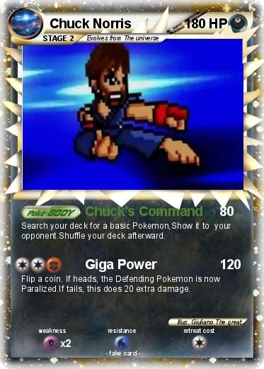 Pokemon Chuck Norris