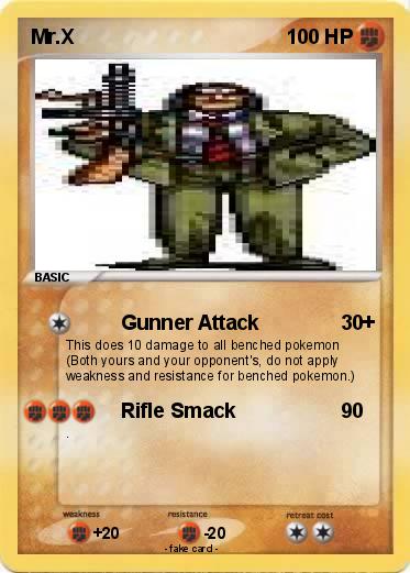 Pokemon Mr.X