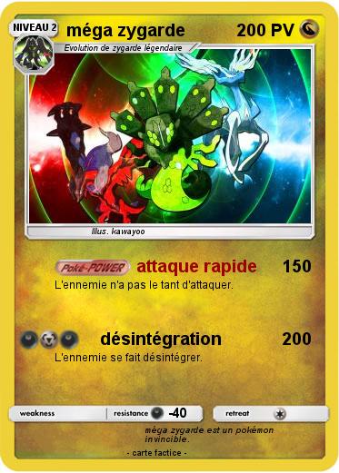 Pokemon méga zygarde