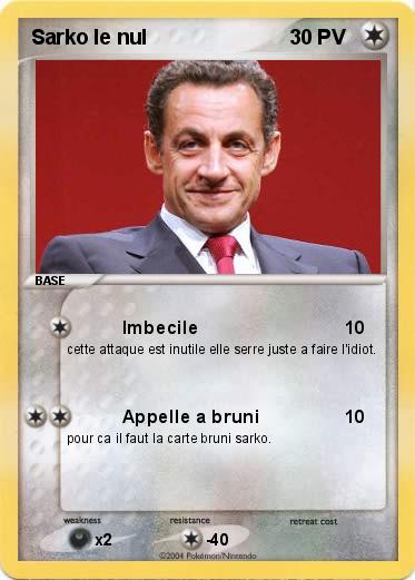 Pokemon Sarko le nul