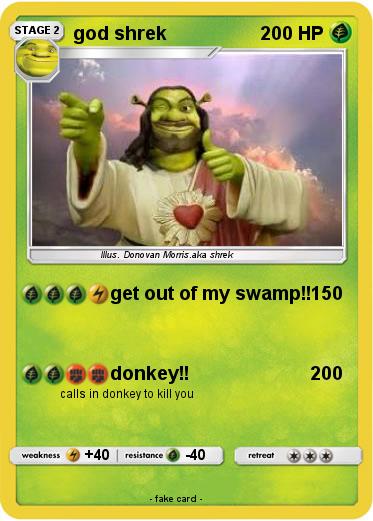 Pokemon god shrek