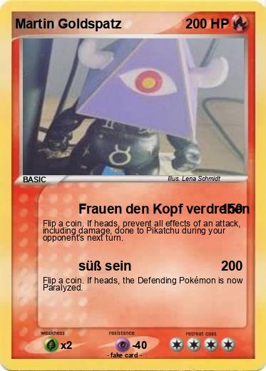 Pokemon Martin Goldspatz