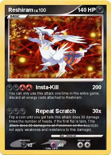 Pokemon Reshiram