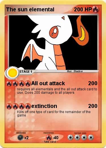 Pokemon The sun elemental