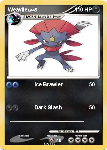 Pokemon Weavile