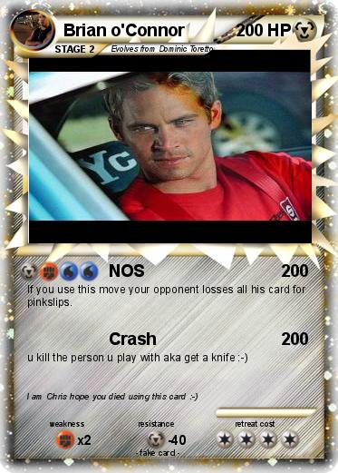 Pokemon Brian o'Connor