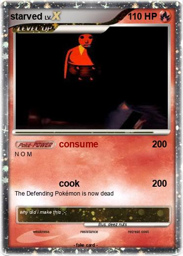 Pokemon starved
