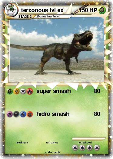 Pokemon terxonous lvl ex