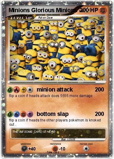 Pokemon Minions Glorious Minions