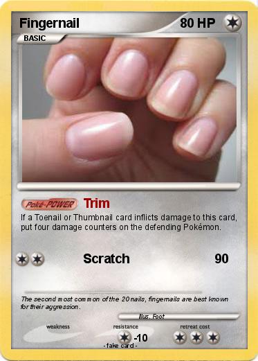 Pokemon Fingernail