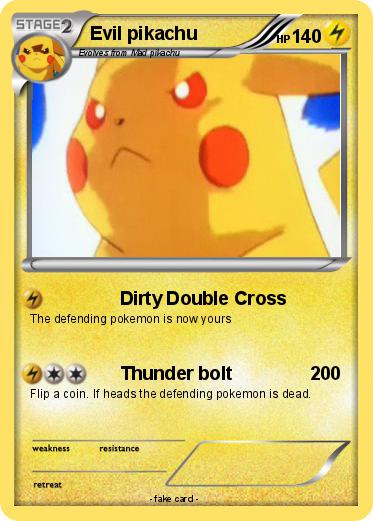 Pokemon Evil pikachu