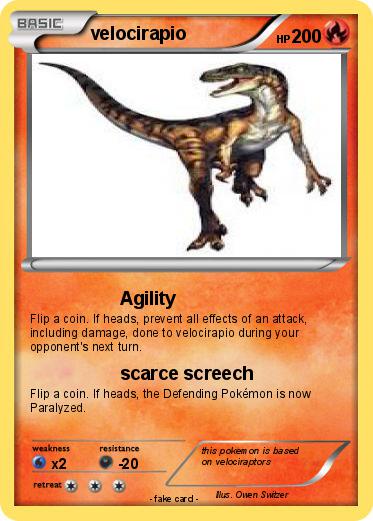 Pokemon velocirapio