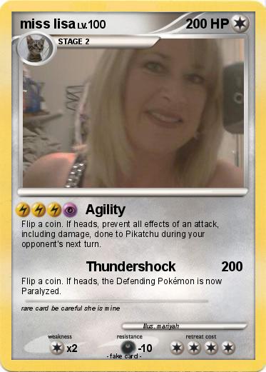Pokemon miss lisa