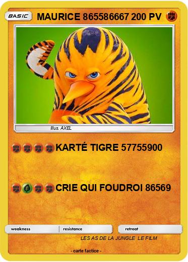 Pokemon MAURICE 865586667