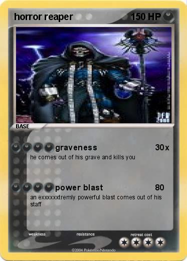 Pokemon horror reaper