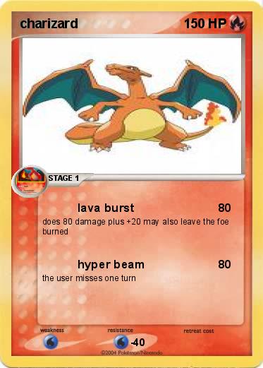 Pokemon charizard