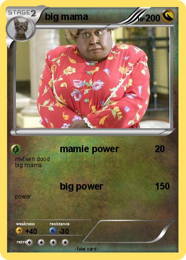 Pokemon big mama