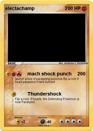 Pokemon electachamp
