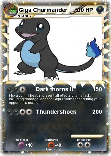 Pokemon Giga Charmander     5