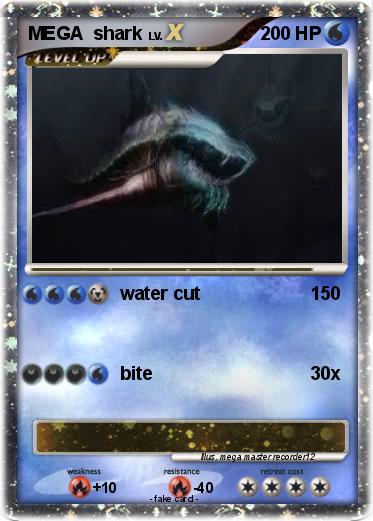 Pokemon MEGA  shark
