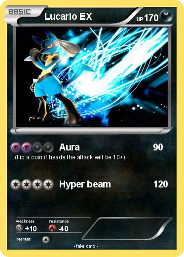 Pokemon Lucario EX