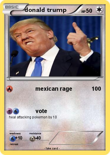 Pokemon donald trump