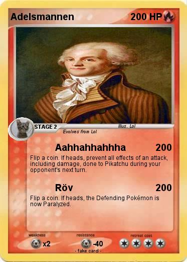Pokemon Adelsmannen