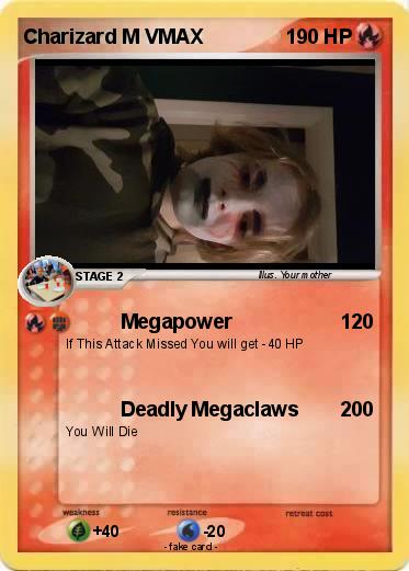 Pokemon Charizard M VMAX