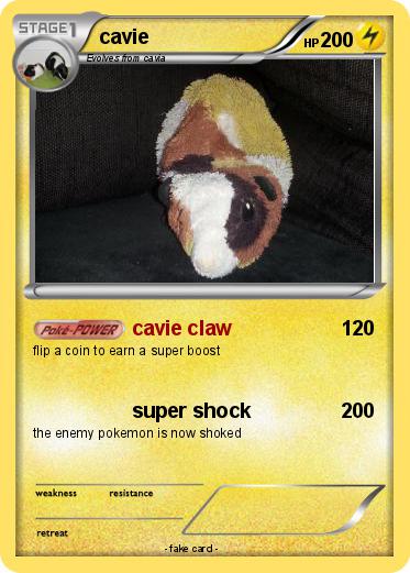 Pokemon cavie