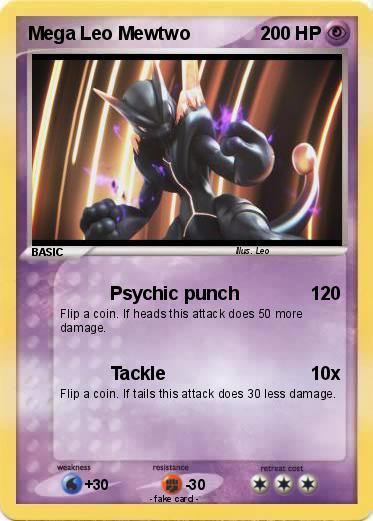 Pokemon Mega Leo Mewtwo