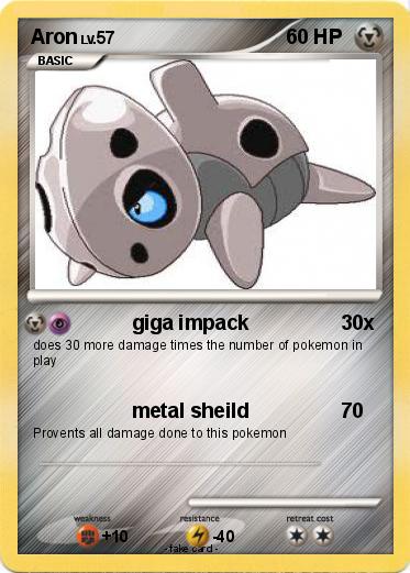 Pokemon Aron