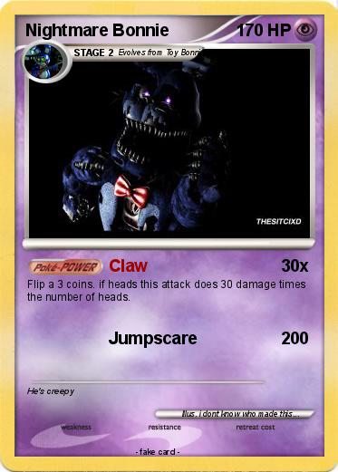 Pokemon Nightmare Bonnie