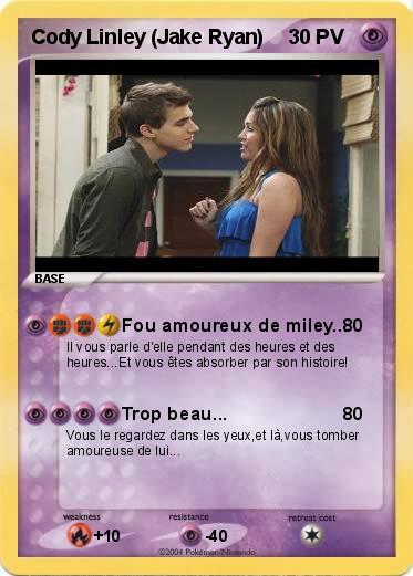 Pokemon Cody Linley (Jake Ryan)