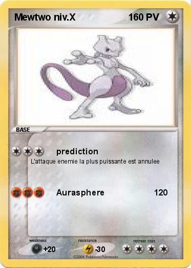 Pokemon Mewtwo niv.X                    1