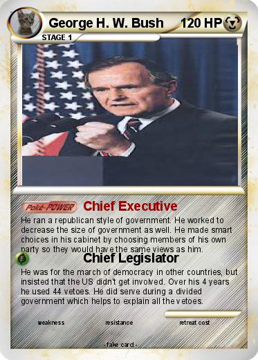 Pokemon George H. W. Bush