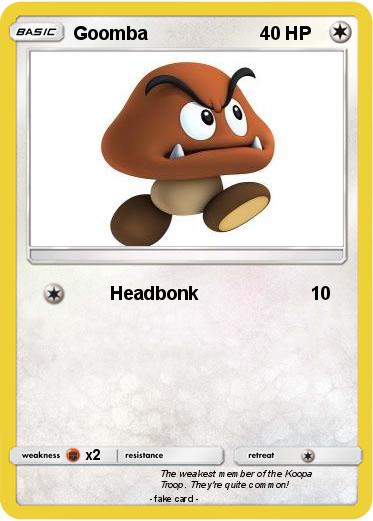 Pokemon Goomba