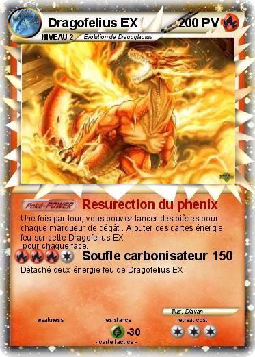 Pokemon Dragofelius EX