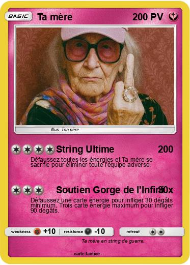 Pokemon Ta mère