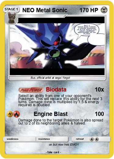 Pokemon NEO Metal Sonic